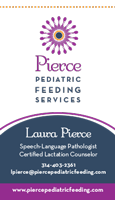 Pierce Pediatric Feeding Services website: homepage